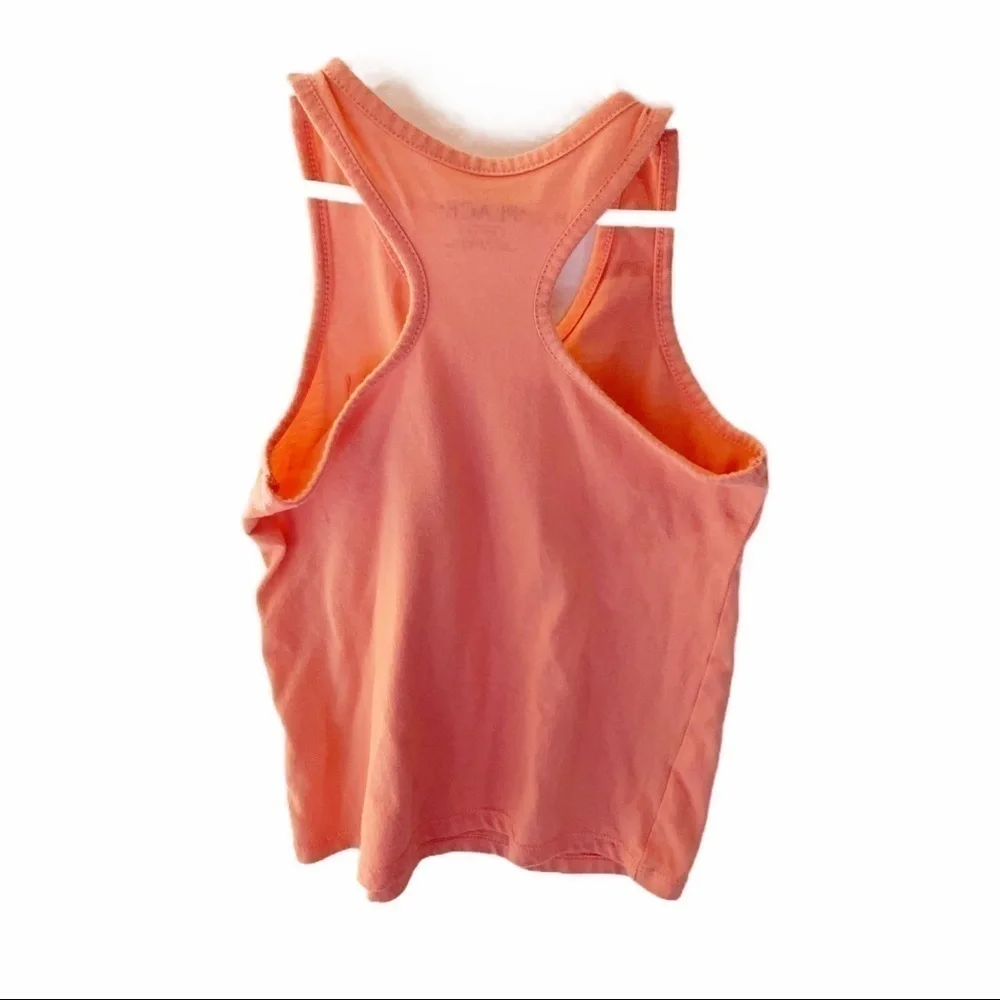The Children’s Place Girls Pocket Sleeveless tank top. Size 5/6 peach/coral.